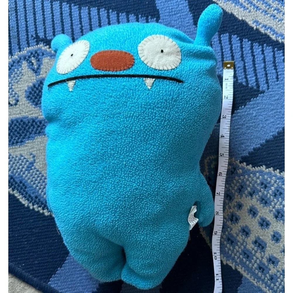 Uglydoll Big Toe 2006 Blue Pretty Ugly Plush  Sun-Min Kim Handmade Collectible
